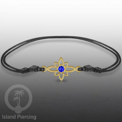 Gelang Tangan Stainless Steel motif Mandala dan Bunga warna gold dekorasi dengan Epoxy