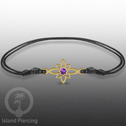 Gelang Tangan Stainless Steel motif Mandala dan Bunga warna gold dekorasi dengan Epoxy