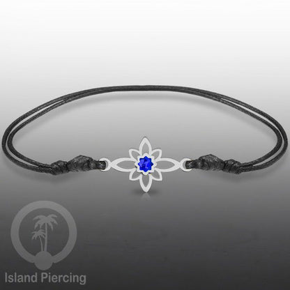 Gelang Tangan Stainless Steel motif Mandala dan Bunga warna silver dekorasi dengan Epoxy