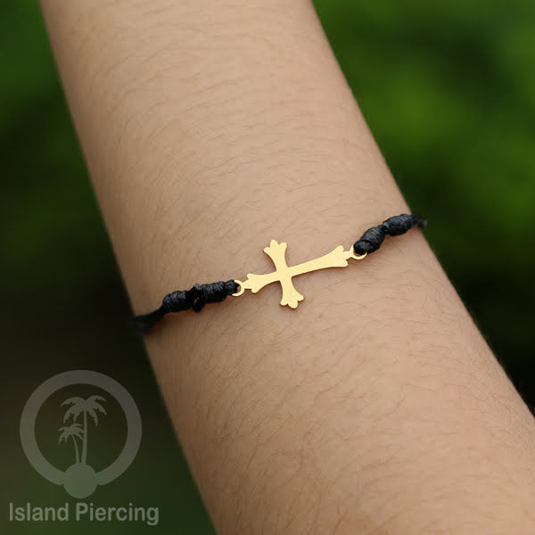 Gelang Tangan unik dari Stainless Steel warna gold tersedia pilihan desain yang istemewa