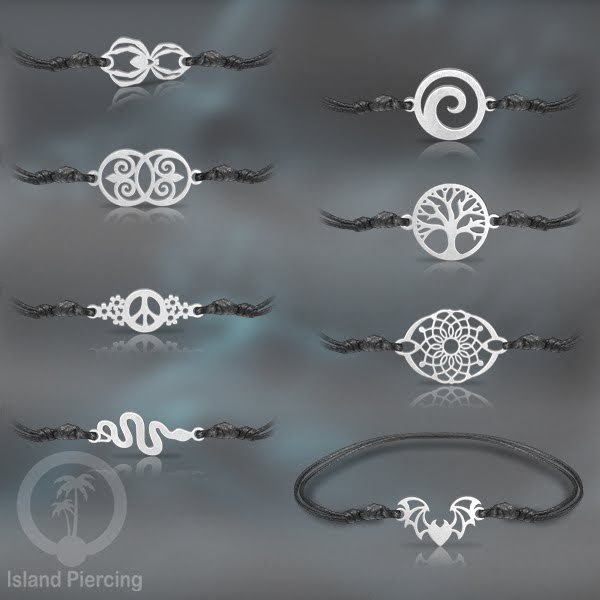 Gelang Tangan dari baja Stainless Steel warna silver banyak pilihan desain yang asyk, cocok untuk semua umur