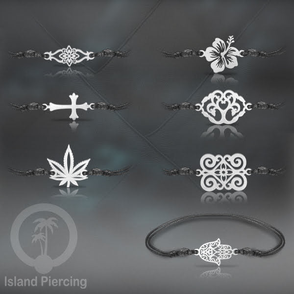 Gelang Tangan unik dari Stainless Steel warna silver tersedia pilihan desain yang istemewa