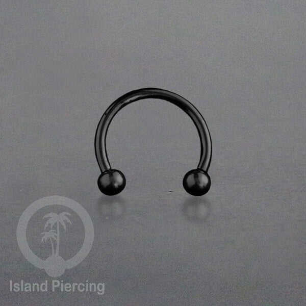 Circular Barbell model yang polos warna silver dan hitam pilihan 3 model