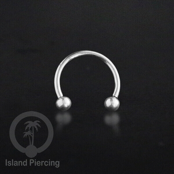 Circular Barbell model yang polos warna silver dan hitam pilihan 3 model