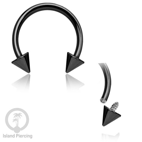 Circular Barbell model yang polos warna silver dan hitam pilihan 3 model
