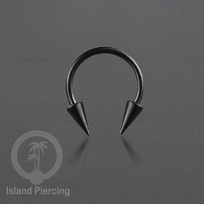 Circular Barbell model yang polos warna silver dan hitam pilihan 3 model