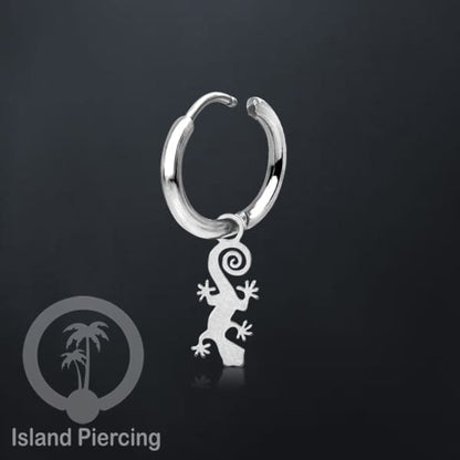 Anting Hoop Stainless Steel dengan Hiasan Perhiasan banyak pilihan model menarik warna silver