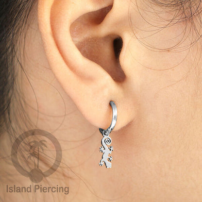 Anting Hoop Stainless Steel dengan Hiasan Perhiasan banyak pilihan model menarik warna gold