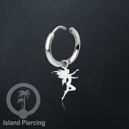 Anting Hoop Stainless Steel dengan Hiasan Perhiasan banyak pilihan model menarik warna silver