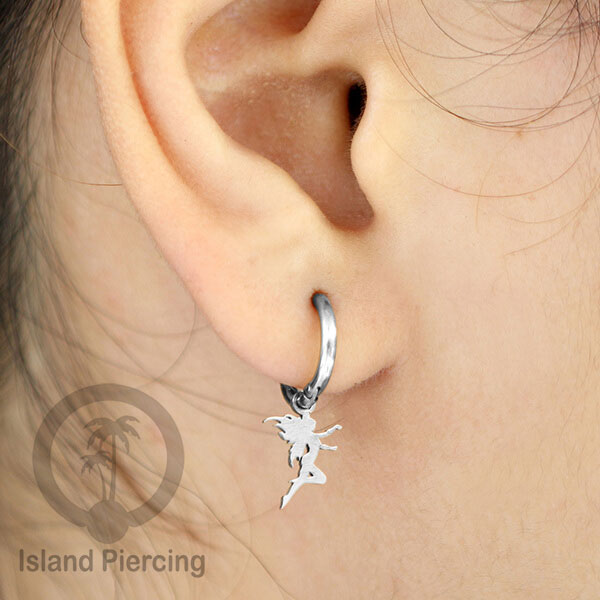 Anting Hoop Stainless Steel dengan Hiasan Perhiasan banyak pilihan model menarik warna gold