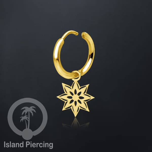 Anting Hoop Stainless Steel dengan Hiasan Perhiasan banyak pilihan model menarik warna gold