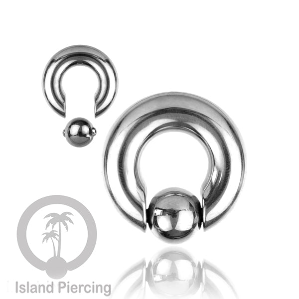 Anting BCR Piercing Stainless ukuran medium sampai besar, banyak pilihan warna