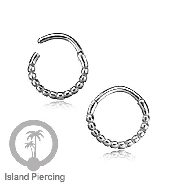 Anting Stainless Septum Nose Piercing warna Rose Gold, Silver, Gold