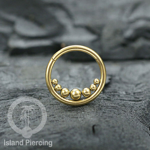 Stainless Anting piercing Septum Clicker Nose Piercing tragus helix