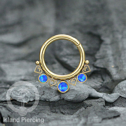 Stainless Anting Piercing Tragus Anting Labret Septum Tiga batu