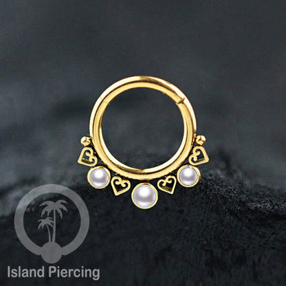 Stainless Anting Piercing Tragus Anting Labret Septum Tiga batu