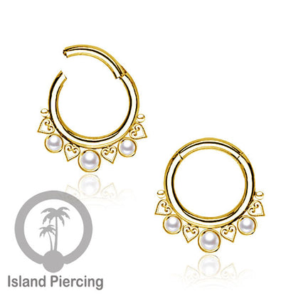 Stainless Anting Piercing Tragus Anting Labret Septum Tiga batu