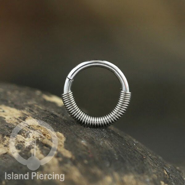 Stainless Steel Anting Clicker Septum Nose Piercing model popular silver/gold color