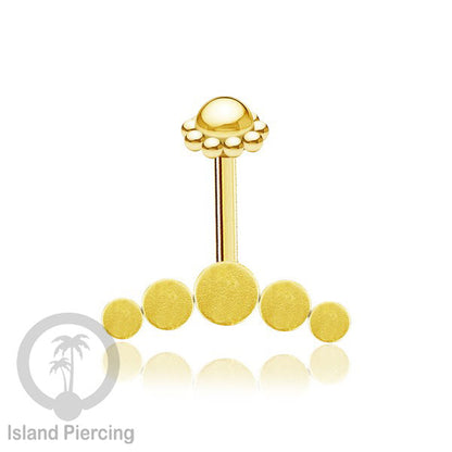 Anting Tindik Helix Piercing Stainless pilihan warna gold atau silver Helix Body Jewelry
