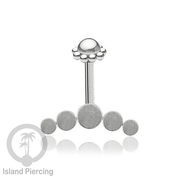 Anting Tindik Helix Piercing Stainless pilihan warna gold atau silver Helix Body Jewelry