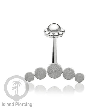 Anting Tindik Helix Piercing Stainless pilihan warna gold atau silver Helix Body Jewelry