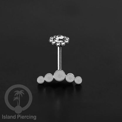 Anting Tindik Helix Piercing Stainless pilihan warna gold atau silver Helix Body Jewelry