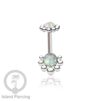 Anting Piercing Helix Stainless warna silver dengan batu banyak variasi, anting tindik baja beda