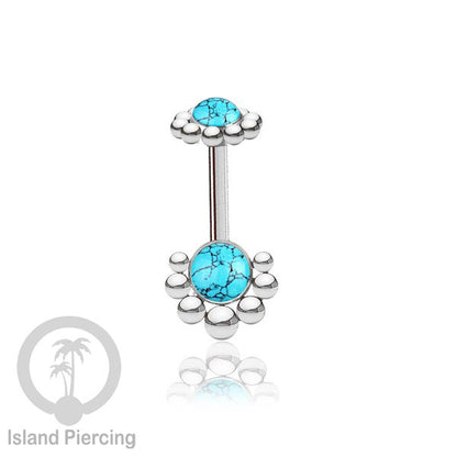 Anting Piercing Helix Stainless warna silver dengan batu banyak variasi, anting tindik baja beda