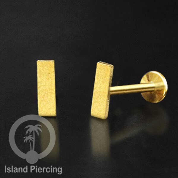 Anting Tindik Labret aneka model warna Gold, Tragus, Daith &amp; Helix Piercing Jewelry