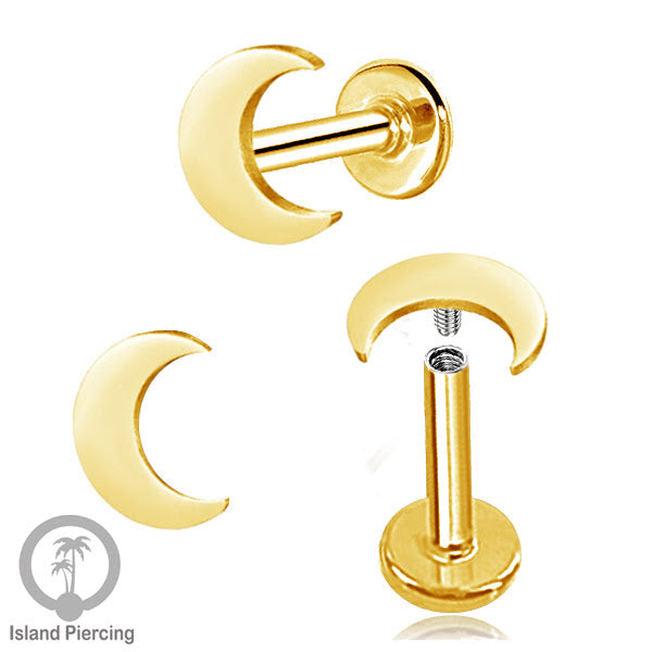 Anting Tindik Labret aneka model warna Gold, Tragus, Daith &amp; Helix Piercing Jewelry