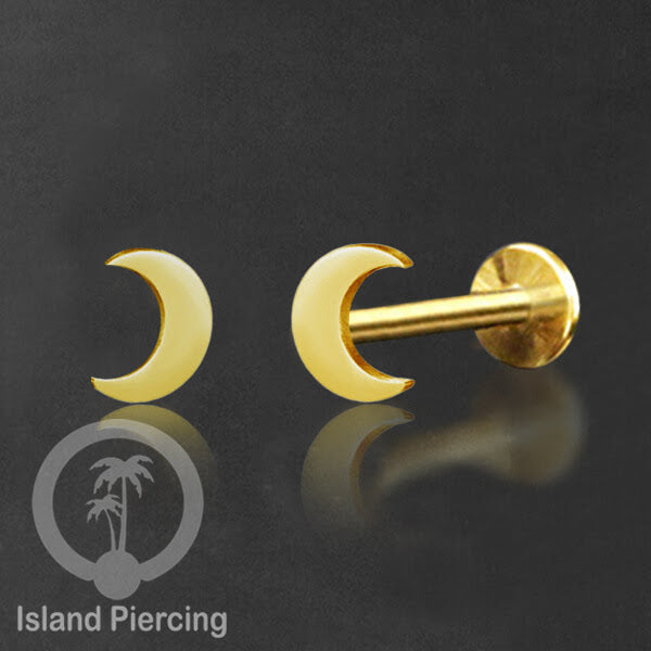 Anting Tindik Labret aneka model warna Gold, Tragus, Daith &amp; Helix Piercing Jewelry