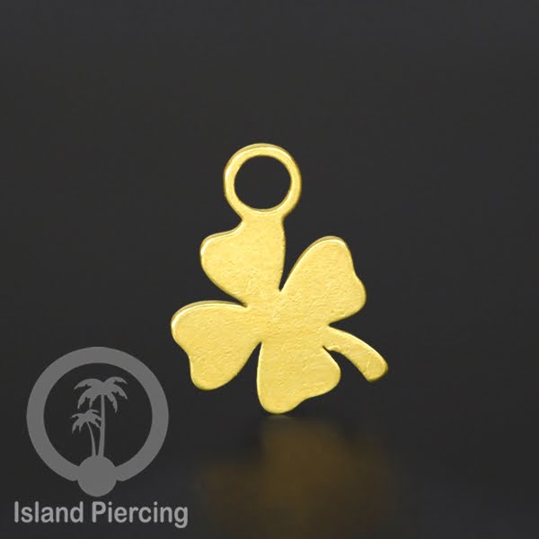 Body Jewelry Charm stainless yang bisa di pasang sebagai DIY warna gold