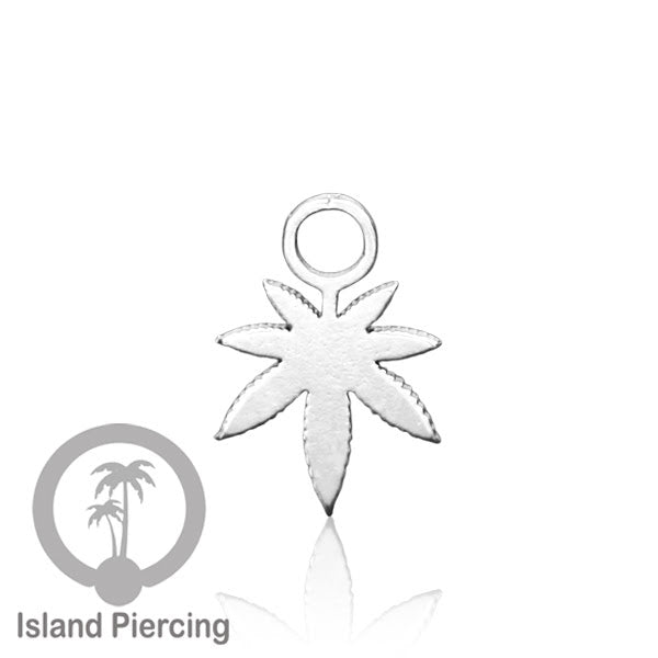 Body Jewelry Charm stainless yang bisa di pasang sebagai DIY warna silver