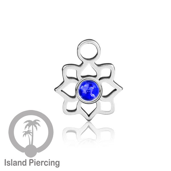 Body Jewelry Charm, Liontin kecil, Stainless charm, bracelet charm, warna silver dengan epoxy.