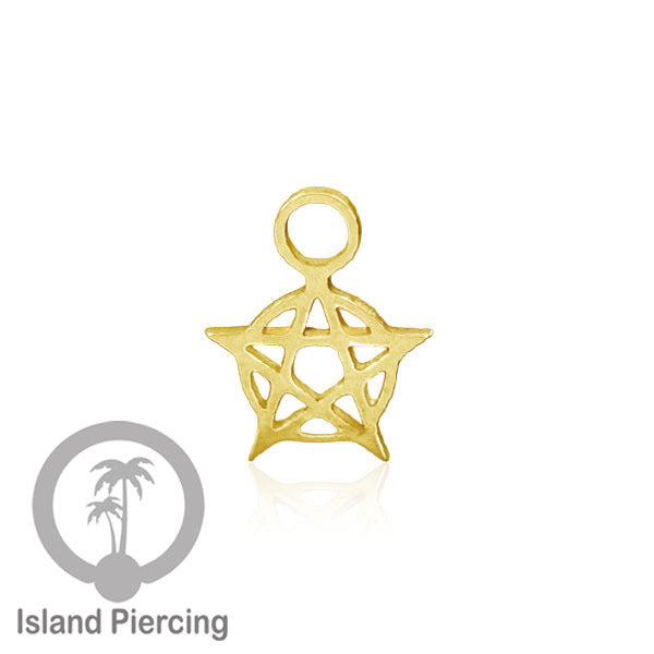 Jewelry Charm, Liontin stainless kecil, steel charm, Liontin perhiasan anting, warna gold.