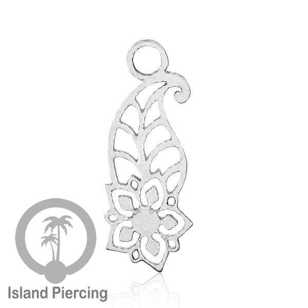 Body Jewelry Charm, liotin kecil, Stainless charm, steel charm, bracelet charm, warna silver.