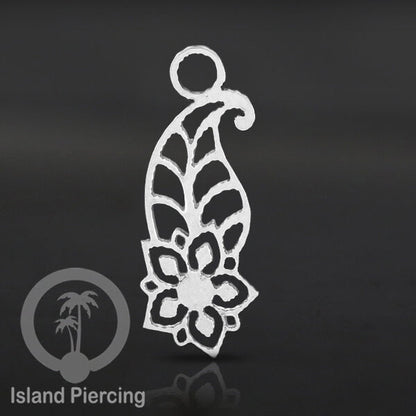 Body Jewelry Charm, liotin kecil, Stainless charm, steel charm, bracelet charm, warna silver.