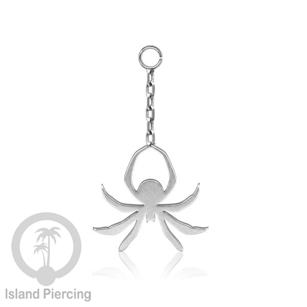 Body Jewelry Charm Stainless Liotin model Halloween Gothic jewelry warna silver, tengkorak sihir peti...