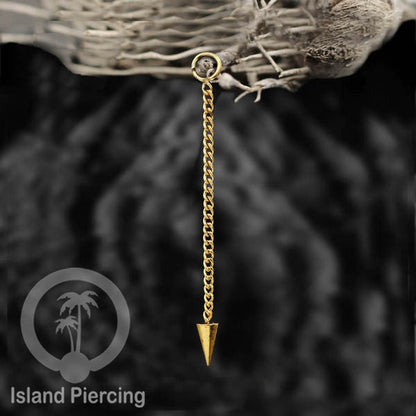 Body Jewelry Charm Chain bisa dekorasi Tindik Perhiasan lain warna gold