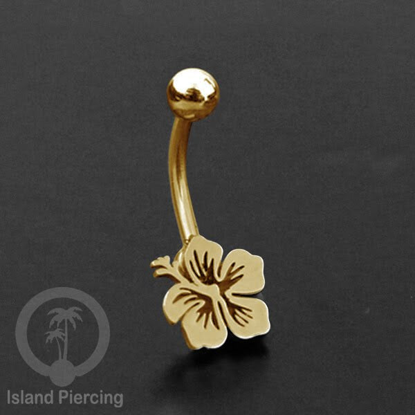 Anting Tindik Pusar Stainless Steel Navel Bar warna silver motif Buddha, Lotus, Kupu Kupu, Bunga...