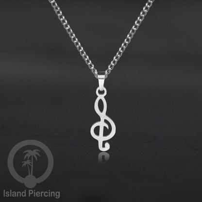 Kalung Stainless Necklace Liontin kecil warna silver motif Ular, Salip, Peti ,Nada, Yogi...