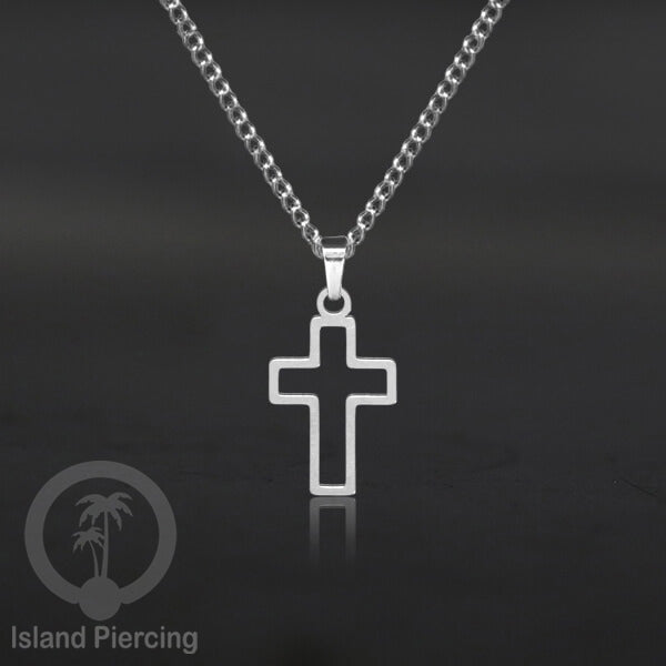 Kalung Liontin Stainless warna silver desain Tree of Life, Hamsa, Salip, Jamur...