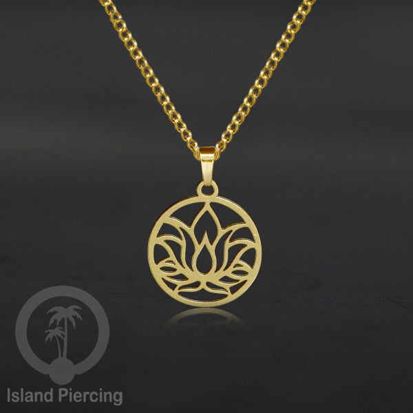 Steel Chain Necklace with Charm, Aksesoris Kalung Stainless dengan Liontin kecil