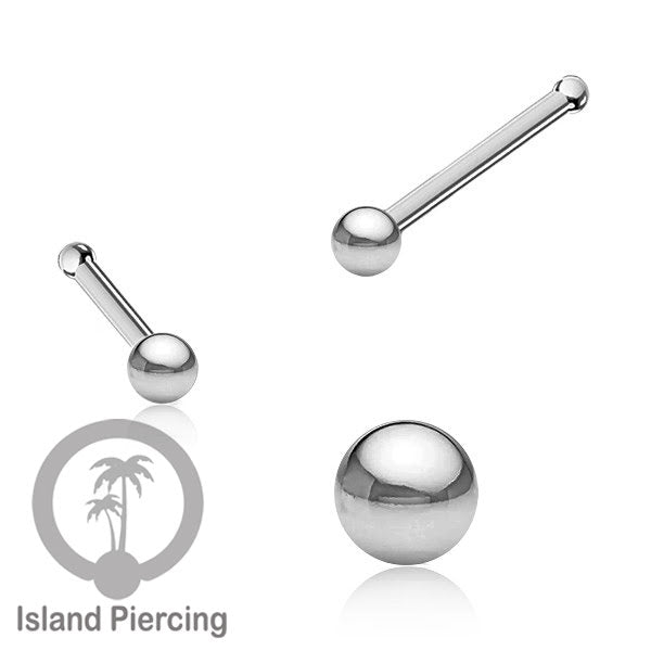 Nose pin piercing jewelry perhIasan hidung warna silver, gold dan rose gold