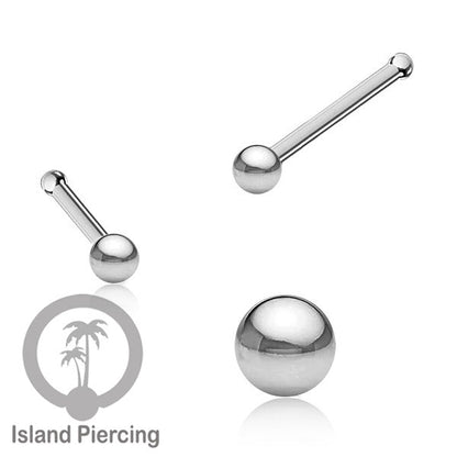 Nose pin piercing jewelry perhIasan hidung warna silver, gold dan rose gold