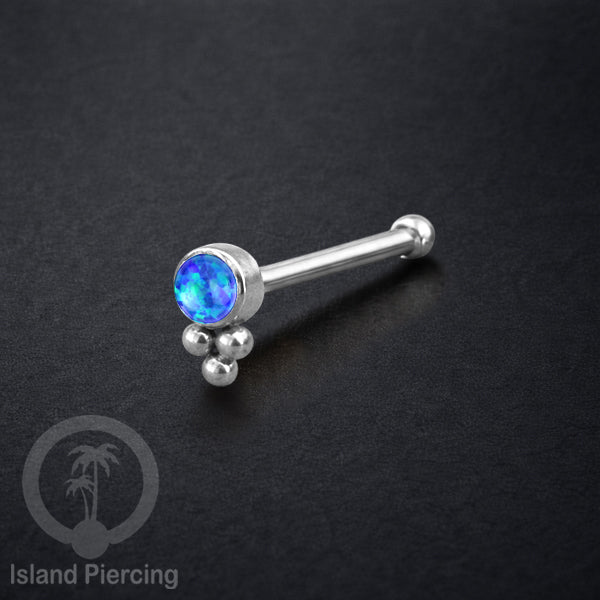 Nose Pin Piercing Jewelry Perhiasan Hidung banyak variasi warna silver dengan Kristal dan Batu