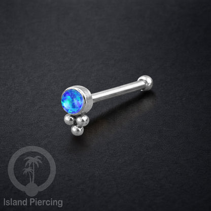 Nose Pin Piercing Jewelry Perhiasan Hidung banyak variasi warna silver dengan Kristal dan Batu