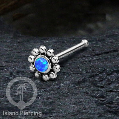 Nose Pin Piercing Jewelry Perhiasan Hidung banyak variasi warna silver dengan Kristal dan Batu