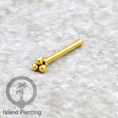 Nose Pin Piercing Jewelry Perhiasan Hidung banyak model istimewa warna gold