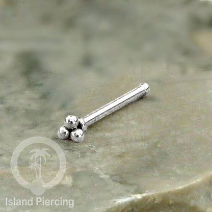 Nose Pin Piercing Jewelry Perhiasan Hidung banyak model istimewa warna silver